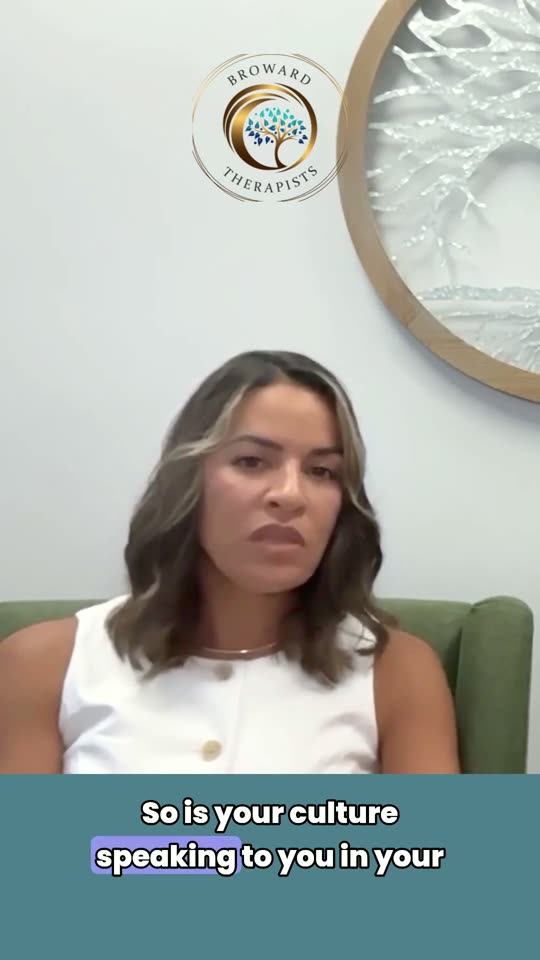 “Therapy isn’t for me”